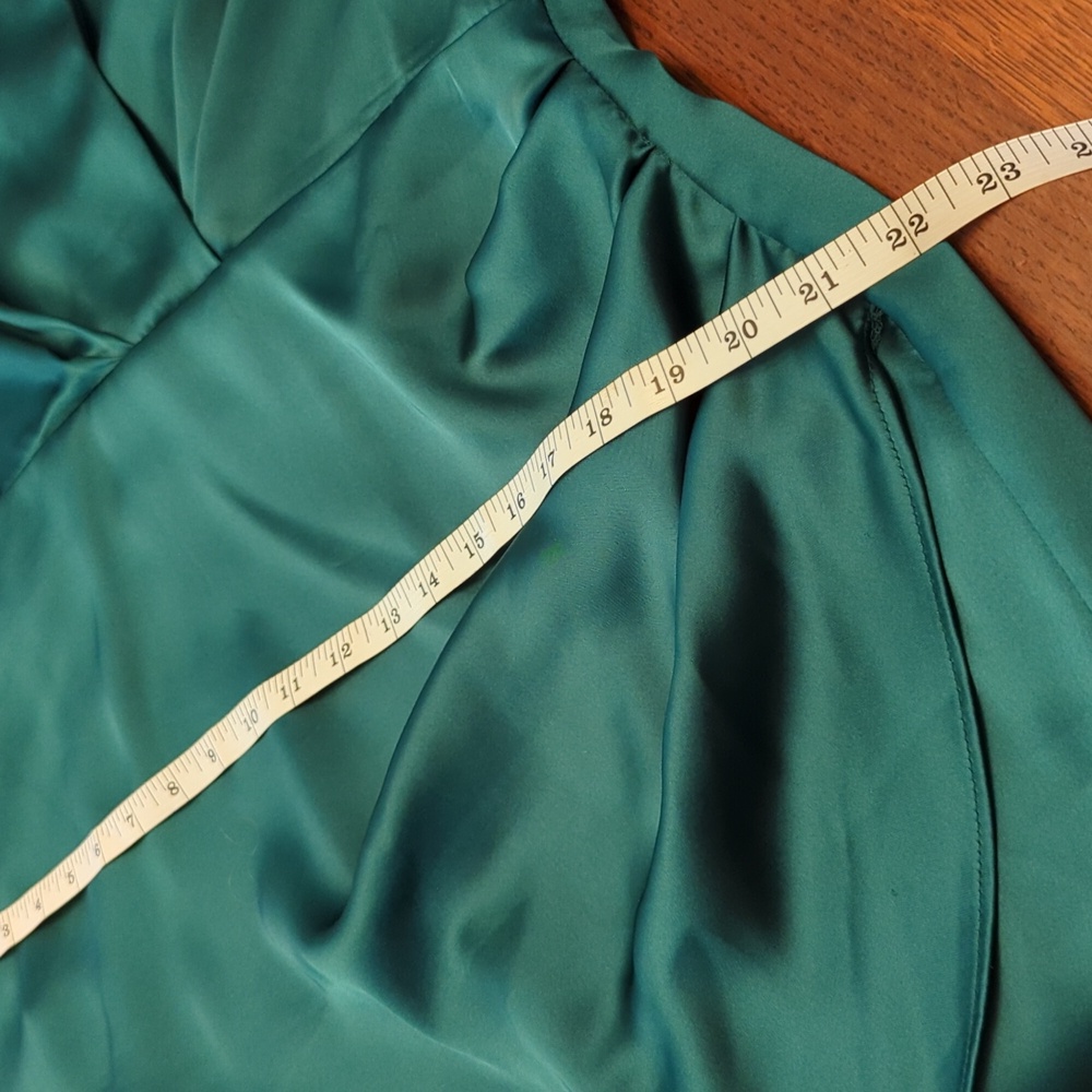 Zara satin effect wrap dress size XXL Blogger favorite - Picture 13 of 13